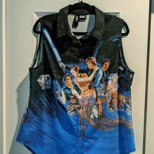 BlackMilk x Star Wars Button-down tank
